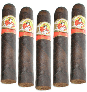 La Gloria Cubana Serie R #4 Maduro (5 Cigars Sampler)
