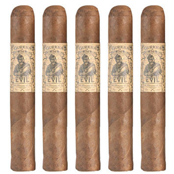 Gurkha Evil Robusto (5 Cigars Sampler)